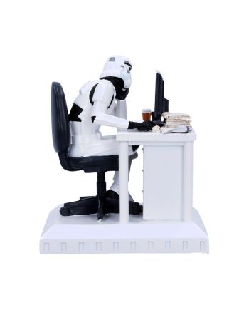 STAR WARS - Stormtrooper "Slave to the Wage" - Statuette 13.7cm - vue de profil