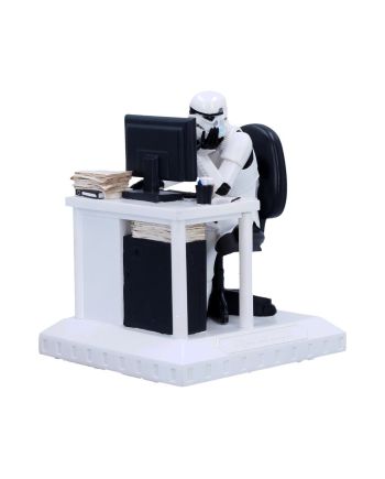 STAR WARS - Stormtrooper "Slave to the Wage" - Statuette 13.7cm - vue de dos