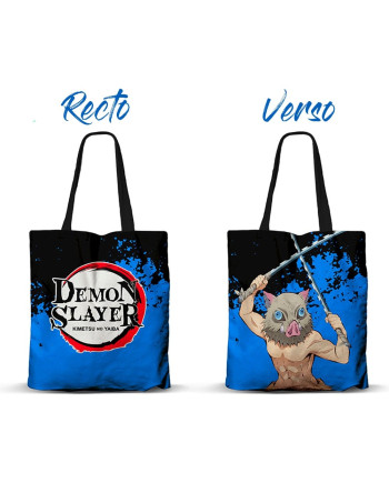 DEMON SLAYER - Inasuke Hashibira - Premium Tote Bag '40x33x1cm'