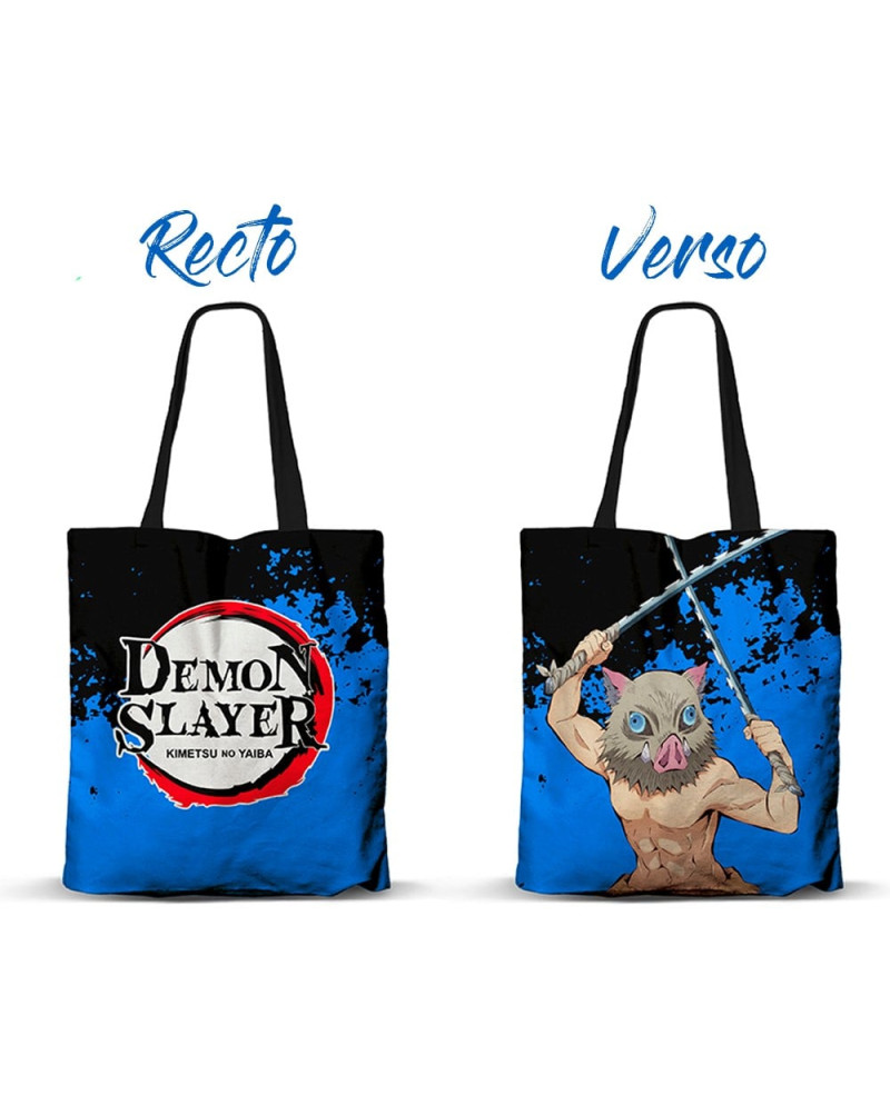 DEMON SLAYER - Inasuke Hashibira - Premium Tote Bag '40x33x1cm'