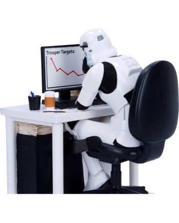 STAR WARS - Stormtrooper "Slave to the Wage" - Statuette 13.7cm - vue du packaging