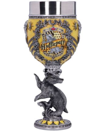 HARRY POTTER - Poufsouffle - Calice en résine 20cm - vue principale
