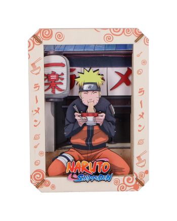 NARUTO - Ramen - Théatre en bois (Médium) - vue de face