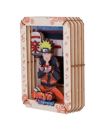 NARUTO - Ramen - Théatre en bois (Médium) - vue de profil
