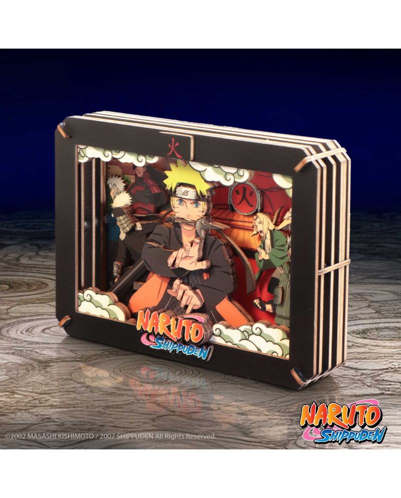 NARUTO - Hokage - Théatre en bois (Médium) - vue principale