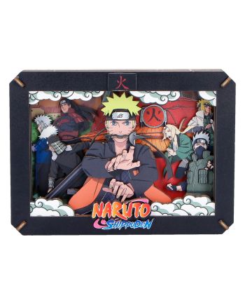 NARUTO - Hokage - Théatre en bois (Médium) - vue de face