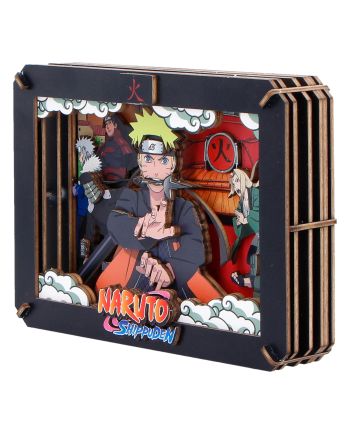 NARUTO - Hokage - Théatre en bois (Médium) - vue de profil