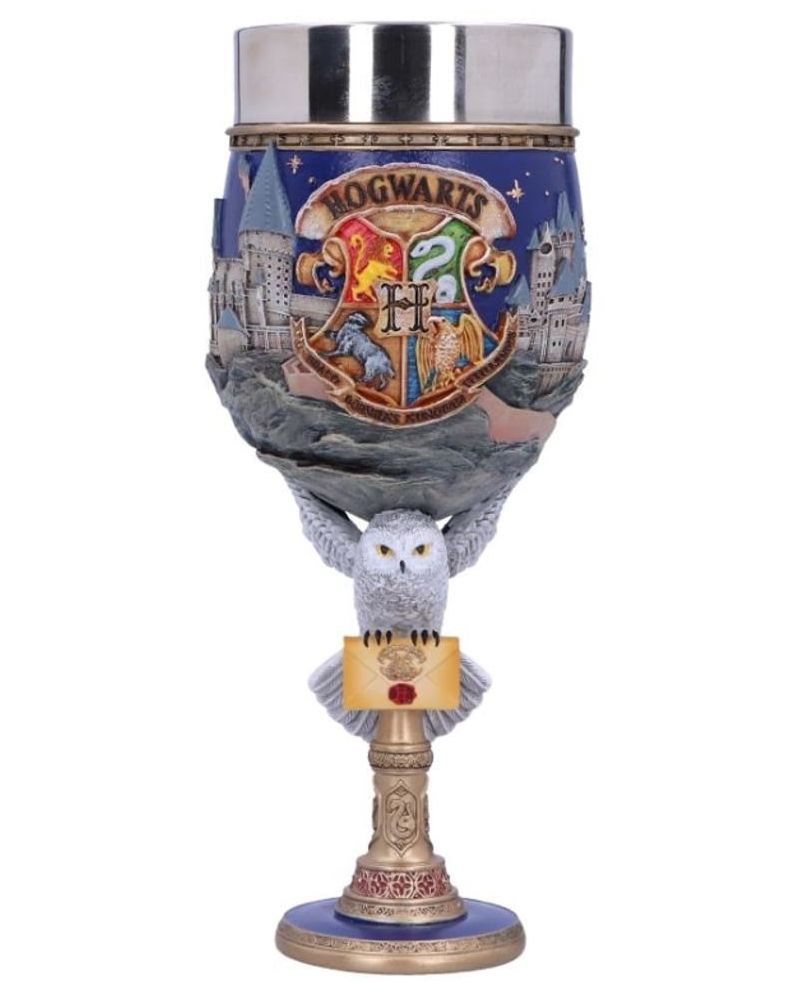 HARRY POTTER - Poudlard - Calice en résine 20cm - vue principale