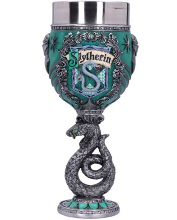 HARRY POTTER - Serpentard - Calice en résine 20cm - vue principale