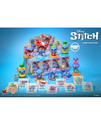 LILO & STITCH - Stitch on Holiday - Assort. 8 Fig. Cosbi 8cm BLIND BOX - vue principale