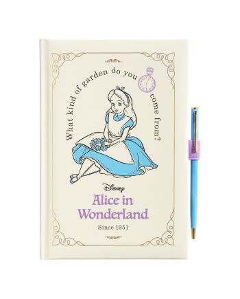 ALICE - Notebook Premium + Stylo-Bille - Format A5 - vue de face