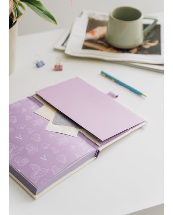 ALICE - Notebook Premium + Stylo-Bille - Format A5 - vue de dos