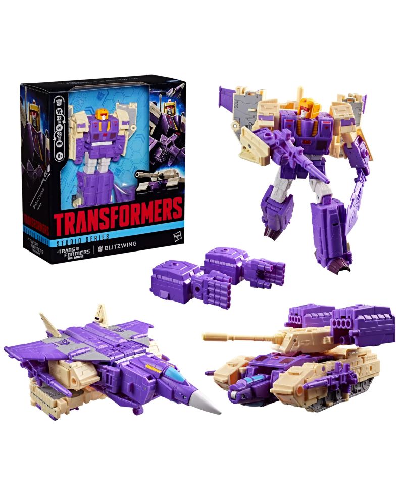 TRANSFORMERS - Blitzwing - Figurine Studio Series Leader Class 17.5cm - vue principale