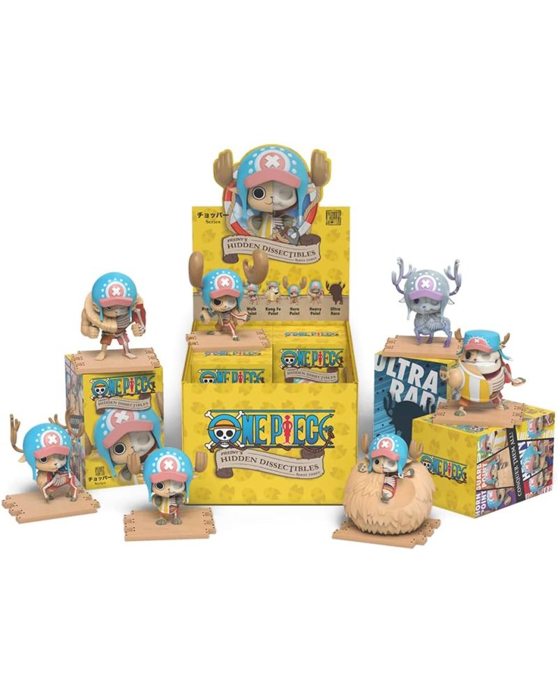 Display Freeny's Hidden Dissectibles Chopper One Piece - Mighty Jaxx