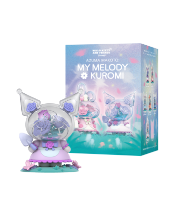 Présentation du display 6 figurines My Melody and Kuromi Series