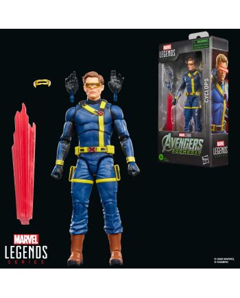 AVENGERS DOOMSDAY - Cyclope - Figurine Legend Series 15cm - vue de face