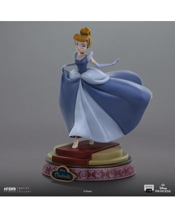 DISNEY'S PRINCESS - Cendrillon - Statuette Anime Princess 19cm - vue de profil