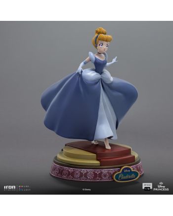 DISNEY'S PRINCESS - Cendrillon - Statuette Anime Princess 19cm - vue de detail