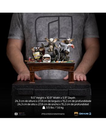 GREMLINS 2 - Gremlins Diorama - Statuette Art Scale 1/10 24.3cm - vue du packaging