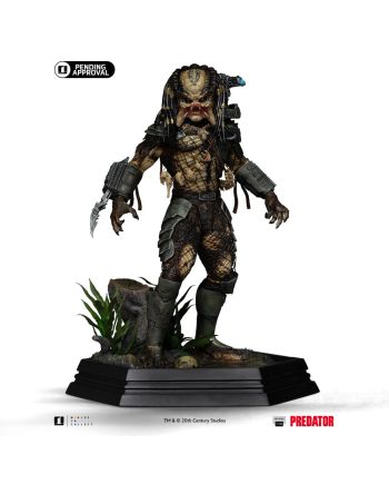 PREDATOR - Jungle Predator - Statuette Art Scale 1/10 25cm - vue de profil
