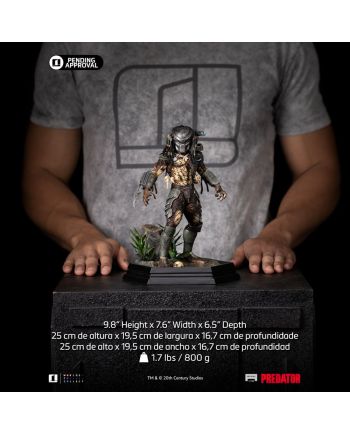 PREDATOR - Jungle Predator - Statuette Art Scale 1/10 25cm - vue du packaging