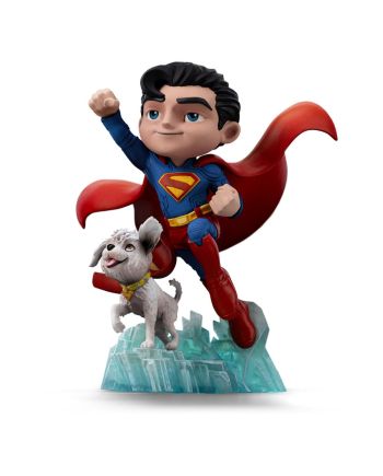DC COMICS - Superman & Krypto - Mini Figurine Minico 17 cm - vue principale