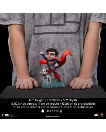 DC COMICS - Superman & Krypto - Mini Figurine Minico 17 cm - vue de dos