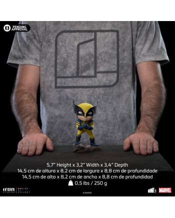 Statuette Minico Wolverine - vue sous tous les angles