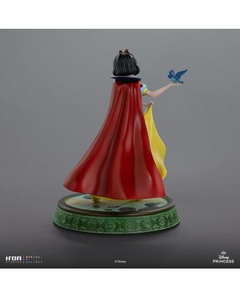Détails sculpt de la statuette Blanche Neige Iron Studios