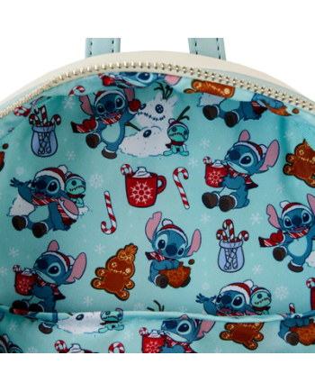 LILO & STITCH - Stitch Snow Angel - Mini Backpack LoungeFly