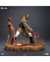 Statuette Mace Windu Art Scale 1/10 Iron Studios - Star Wars face avant
