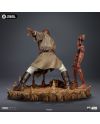 Statuette Mace Windu Art Scale 1/10 Iron Studios - Star Wars détail du sabre laser
