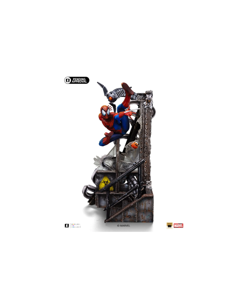 Statuette Spider-Man 10ème Anniversaire Art Scale 1/10 par Iron Studios vue de face