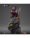 Statuette Spider-Man Art Scale 1/10 détail du socle et de la pose