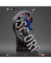 Statuette Spider-Man Art Scale 1/10 détail du visage et du costume
