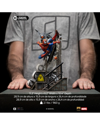 Statuette Spider-Man Art Scale 1/10 packaging Iron Studios