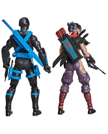 G.I. JOE - Snake Eyes & Kim Arashikage - Fig. Classified Series 15cm - vue de profil