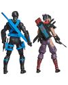 G.I. JOE - Snake Eyes & Kim Arashikage - Fig. Classified Series 15cm - vue de profil