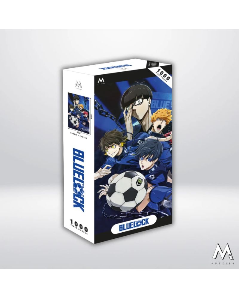 BLUE LOCK - Poster + Puzzle 1000pcs - vue principale