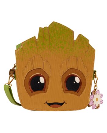 Sac bandoulière Groot Loungefly Les Gardiens de la Galaxie - vue de face