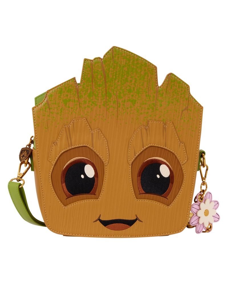 Sac bandoulière Groot Loungefly Les Gardiens de la Galaxie - vue de face