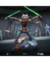 Figurine Ahsoka Tano 18.6cm vue de face - Iron Studios