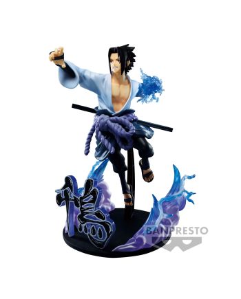 NARUTO SHIPPUDEN - Uchiha Sasuke - Figurine Vibration Stars 20cm - vue de face