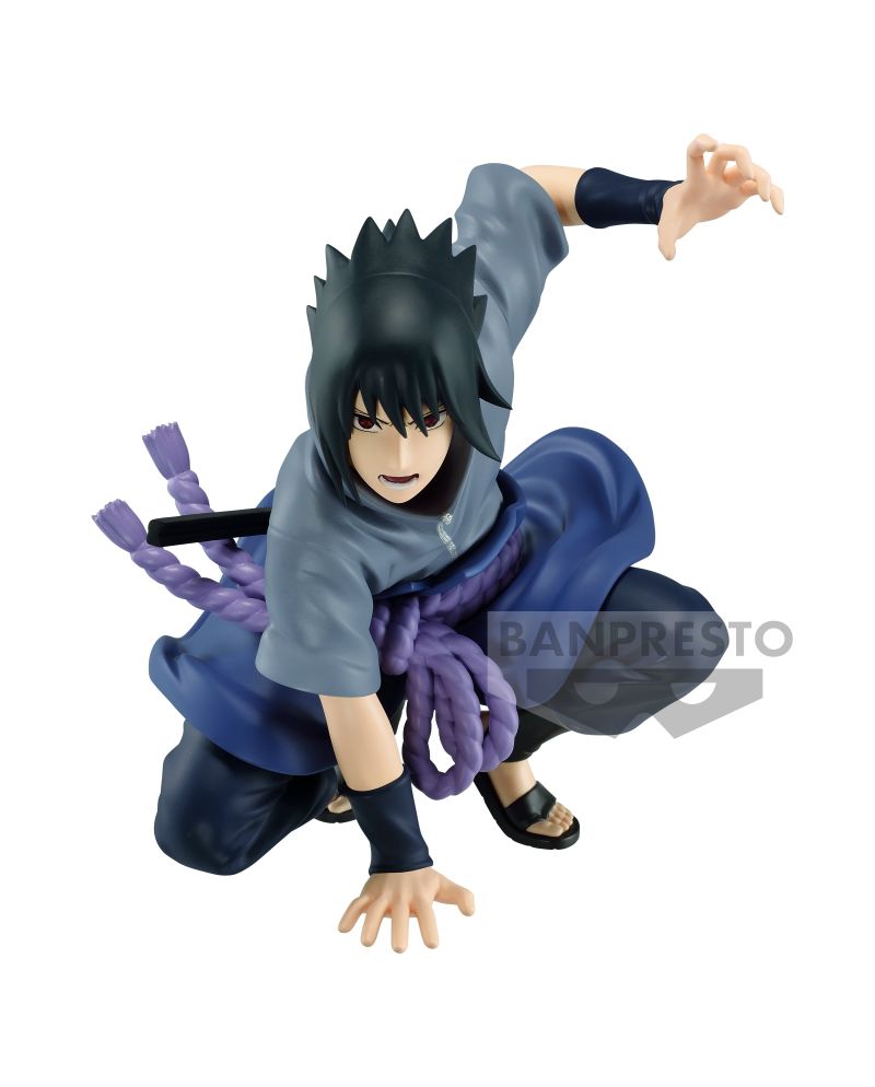 NARUTO SHIPPUDEN - Uchiha Sasuke - Figurine Panel Spectacle 9cm - vue principale