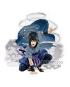 NARUTO SHIPPUDEN - Uchiha Sasuke - Figurine Panel Spectacle 9cm - vue de dos