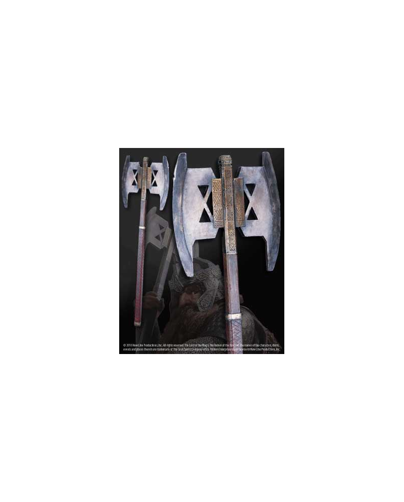 LORD OF THE RINGS - Hache Gimli - vue principale
