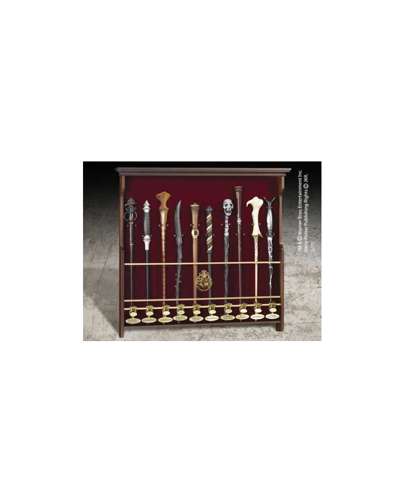 Présentoir 10 baguettes Harry Potter Noble Collection