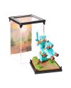 Figurine diorama Minecraft Steve armure en diamant et cheval