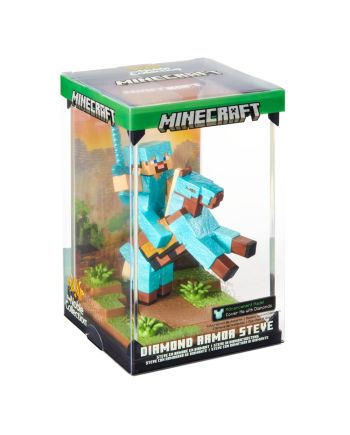 Emballage et packaging de la figurine Minecraft Steve et Cheval