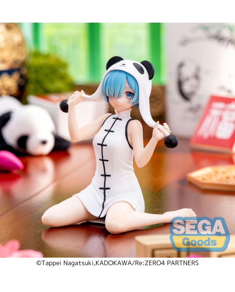 RE ZERO - Rem "Panda" - Figurine Yumemirize 11cm - vue principale